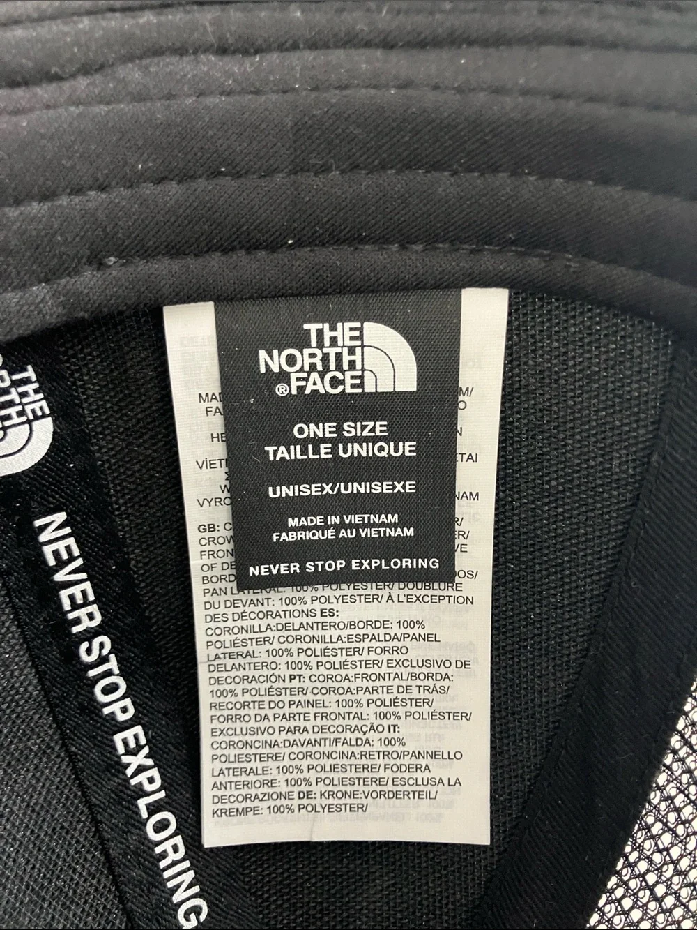 The North Face Black Trucker Hat